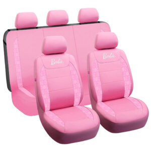 BARBIE FUNDA ASIENTO UNIVERSAL ACOLCHADA TODA ROSA