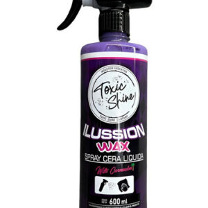 TOXIC SHINE CERA RAPIDA CARNAUBA ILUSSION WAX X600ML + GATILLO