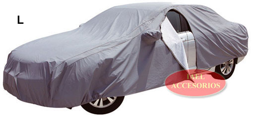 IAEL CUBRE COCHE TRICAPA C/CIERRE "L" 4.83 X 1.78 X 1.20