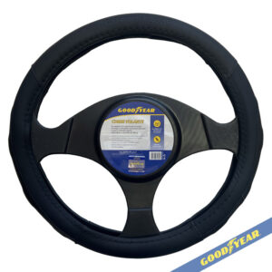GOODYEAR CUBRE VOLANTE 38CM TODO NEGRO COMBINADO PICADO