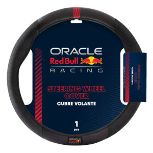 REDBULL CUBRE VOLANTE 38CM C/PANA Y DETALLE ROJO SUPERIOR