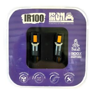 IRON JGO LAMPARAS LED IR100 12/24V "T10" AMBAR