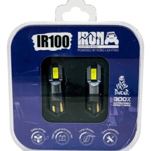 IRON JGO LAMPARAS LED IR100 12/24V "T10" BLANCA