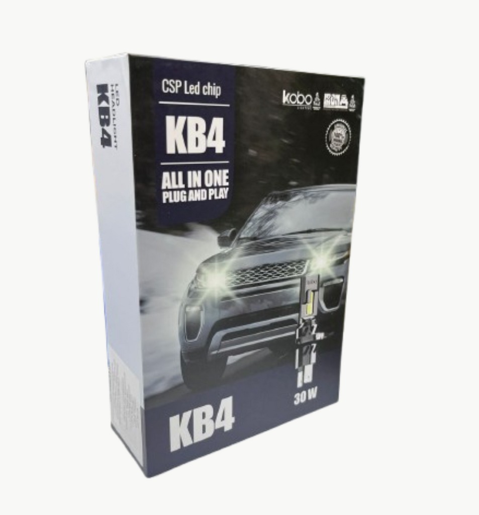 IRON CREE LED KB4 "H7" 30W C/COOLER INTERNO