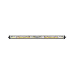 LUXLED BARRA LED SLIM 12-36V DUAL BLANCO/AMBAR Y FLASH 204W 54 CM