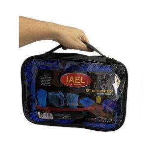 IAEL KIT LIMPIEZA 7 PIEZAS (ESPONJA-CEPILLO-PA?OS-MANOPLA-ALMOHADILLA)