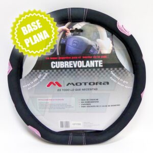 MOTORA CUBRE VOLANTE 38CM BASE PLANA CORAZONES