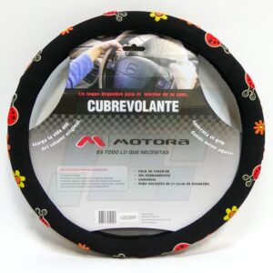MOTORA CUBRE VOLANTE 38CM GAMUZA PRIMAVERA/VAQUITA
