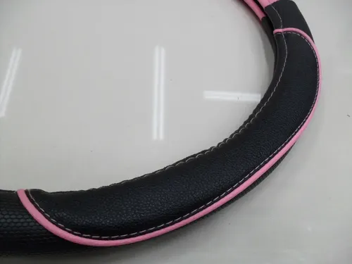 IAEL CUBRE VOLANTE 38CM MILO NEGRO C/ROSA - Imagen 2