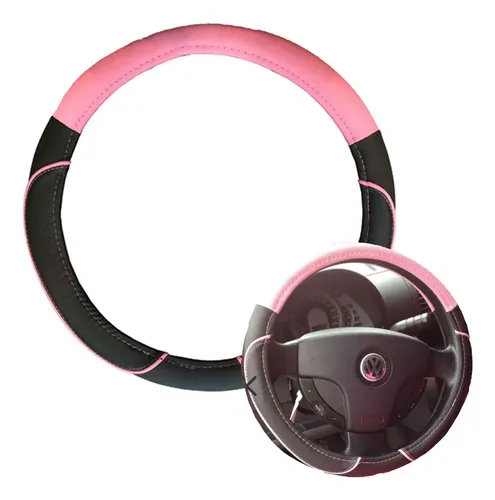 IAEL CUBRE VOLANTE 38CM MILO NEGRO C/ROSA - Imagen 3