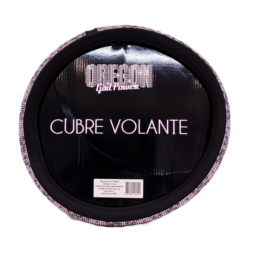 OREGON CUBRE VOLANTE 38CM DIAMANTE ROSA LEOPARDO
